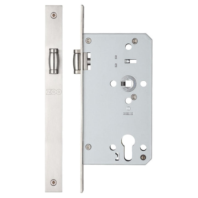High quality image of the Vier - Roller Din Latch - Backset 60mm - Stain Stainless Steel | Sku. zrd0060lss | available to order from Trade Door Handles.
