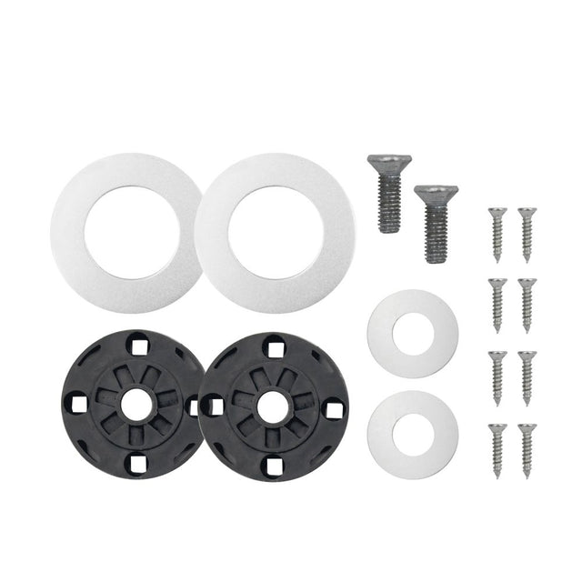 High quality image of the Zoo Hardware - Rose Pack - 2 x Push on Roses - Suitable for Architectural Aluminium 19mm & 22mm Pulls | Sku. zrp05sa | available to order from Trade Door Handles.