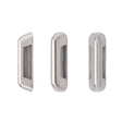 High quality image of the Zoo Hardware - Anti Ligature Pull Handle 100mm CTC (150mm) Bolt Fix - Stain Stainless Steel | Sku. zs-alp100bf-sss | available to order from Trade Door Handles.