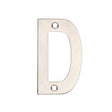 High quality image of the Zoo Hardware - Letter - D - 75mm - SSS | Sku. zsndss75 | available to order from Trade Door Handles.