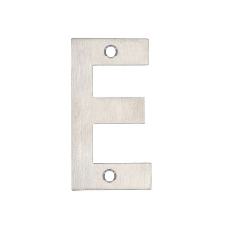 High quality image of the Zoo Hardware - Letter - E - 75mm - SSS | Sku. zsness75 | available to order from Trade Door Handles.
