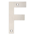 High quality image of the Zoo Hardware - Letter - F - 102mm - Stain Stainless Steel | Sku. zsnfss | available to order from Trade Door Handles.