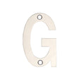 High quality image of the Zoo Hardware - Letter - G - 75mm - SSS | Sku. zsngss75 | available to order from Trade Door Handles.