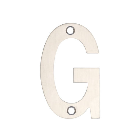 High quality image of the Zoo Hardware - Letter - G - 75mm - SSS | Sku. zsngss75 | available to order from Trade Door Handles.