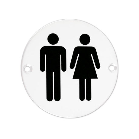High quality image of the Zoo Hardware - Sex Symbol - Unisex - 76mm - Powder Coated Matt White | Sku. zss03-pcw | available to order from Trade Door Handles.