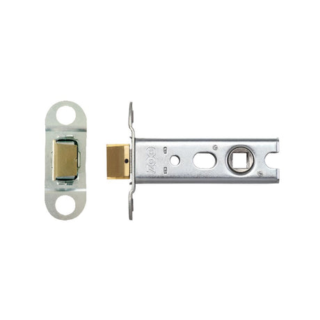 High quality image of the Zoo Hardware - Tubular Latch (Knobs) - Architectural 45* Travel 76mm BODIES ONLY | Sku. ztlka76bds | available to order from Trade Door Handles.