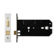 High quality image of the Zoo Hardware - Horizontal Lock - 152mm - Bathroom Version - Stain Stainless Steel | Sku. zukhb152ss | available to order from Trade Door Handles.