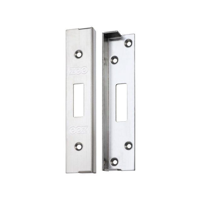 High quality image of the Zoo Hardware - Rebate Kit to Suit UK Dead Lock - 1/2" lock and striker - Stain Stainless Steel | Sku. zukr02ss | available to order from Trade Door Handles.
