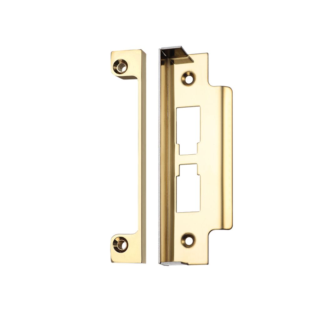 High quality image of the Zoo Hardware - Rebate Kit to Suit UK Horizontal Lock & Latch- 1/2" lock and striker - PVD Brass | Sku. zukr03pvd | available to order from Trade Door Handles.