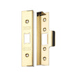 High quality image of the Zoo Hardware - Rebate Kit to Suit UK Flat Latch - 1/2" lock and striker - PVD Brass | Sku. zukr04pvd | available to order from Trade Door Handles.
