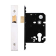 High quality image of the Zoo Hardware - Upright Latch - 76mm C/W Forend and Strike - Stain Stainless Steel | Sku. zuku76ss | available to order from Trade Door Handles.