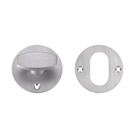 High quality image of the Zoo Hardware - Replacement Nightlatch Turn and Escutcheon - 45x2mm Rose - Satin Chrome | Sku. zurnltsc | available to order from Trade Door Handles.