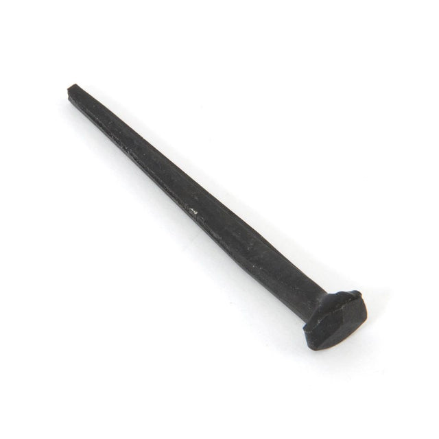 This is an image showing From The Anvil - Black Oxide 3" Rosehead Nail (1kg) available from trade door handles, quick delivery and discounted prices