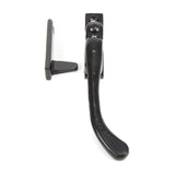 This is an image showing From The Anvil - Black Night-Vent Locking Peardrop Fastener - RH available from trade door handles, quick delivery and discounted prices