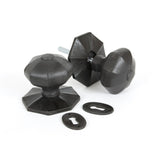 High quality image of From The Anvil - Beeswax Large Octagonal Mortice/Rim Knob Set | Sku. 33064 | Trade Door Handles, Kendal.