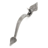 This is an image showing From The Anvil - Pewter Tuscan Thumblatch available from trade door handles, quick delivery and discounted prices