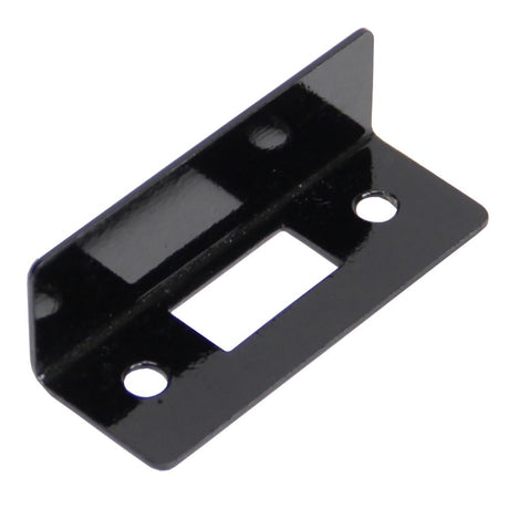 This is an image showing From The Anvil - Black Angled Keep available from trade door handles, quick delivery and discounted prices