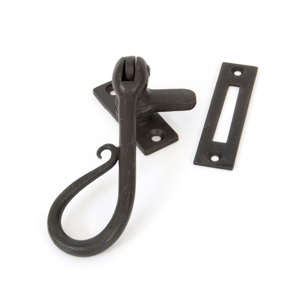High quality image of From The Anvil - Beeswax Shepherd's Crook Fastener | Sku. 33132 | Trade Door Handles, Kendal.