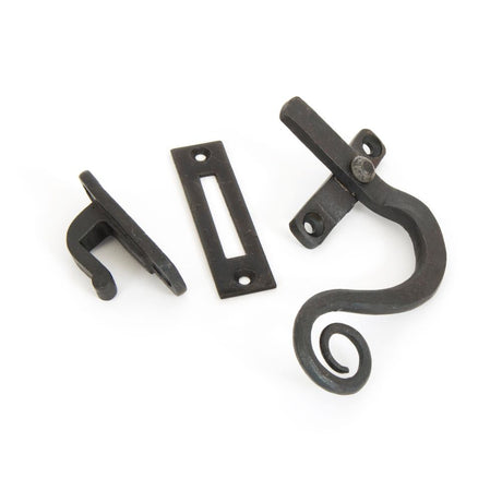 This is an image showing From The Anvil - Beeswax Monkeytail Fastener - RH available from trade door handles, quick delivery and discounted prices