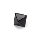 This is an image showing From The Anvil - Black Pyramid Door Stud - Small available from trade door handles, quick delivery and discounted prices
