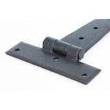 This is an image showing From The Anvil - Beeswax 9" Penny End T Hinge (pair) available from trade door handles, quick delivery and discounted prices