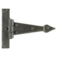 This is an image showing From The Anvil - Beeswax 4" Arrow Head T Hinge (pair) available from trade door handles, quick delivery and discounted prices