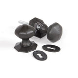 High quality image of From The Anvil - Beeswax Octagonal Mortice/Rim Knob Set | Sku. 33228 | Trade Door Handles, Kendal.