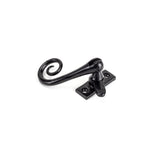 This is an image showing From The Anvil - Black Monkeytail Fastener available from trade door handles, quick delivery and discounted prices