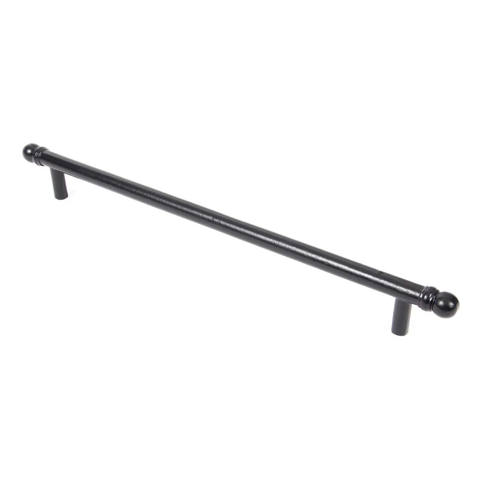 This is an image showing From The Anvil - Black 344mm Bar Pull Handle available from trade door handles, quick delivery and discounted prices