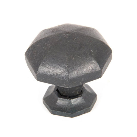 This is an image showing From The Anvil - Beeswax Octagonal Cabinet Knob - Large available from trade door handles, quick delivery and discounted prices