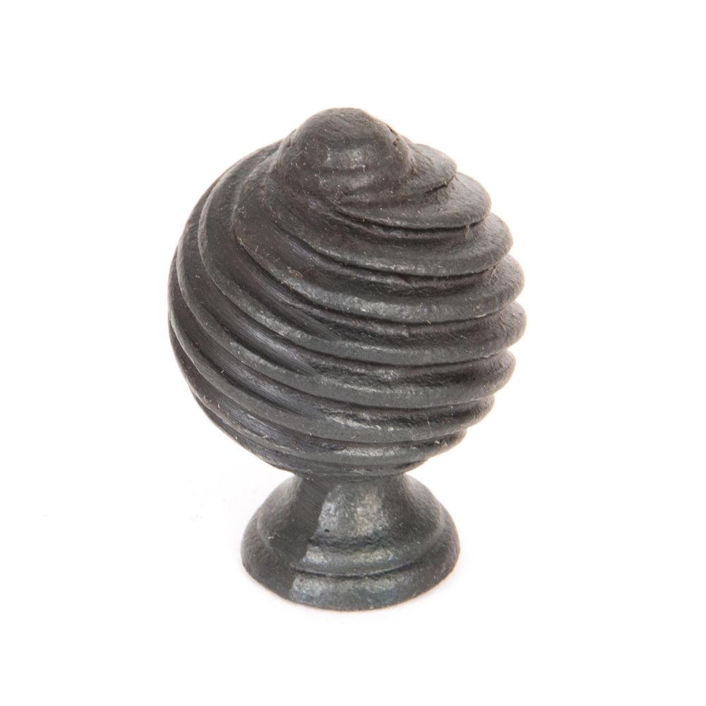 This is an image showing From The Anvil - Beeswax Twist Cabinet Knob available from trade door handles, quick delivery and discounted prices
