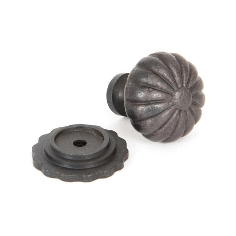 This is an image showing From The Anvil - Beeswax Flower Cabinet Knob - Small available from trade door handles, quick delivery and discounted prices