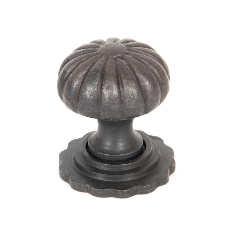 This is an image showing From The Anvil - Beeswax Flower Cabinet Knob - Small available from trade door handles, quick delivery and discounted prices