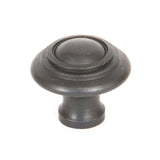 This is an image showing From The Anvil - Beeswax Ringed Cabinet Knob - Small available from trade door handles, quick delivery and discounted prices