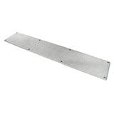 This is an image showing From The Anvil - Pewter 780mm x 150mm Kick Plate available from trade door handles, quick delivery and discounted prices