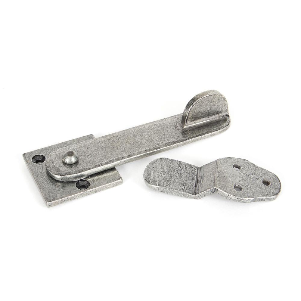 This is an image showing From The Anvil - Pewter Privacy Latch Set available from trade door handles, quick delivery and discounted prices