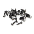 This is an image showing From The Anvil - Pewter 6 x 1/2" Round Head Screws (25) available from trade door handles, quick delivery and discounted prices