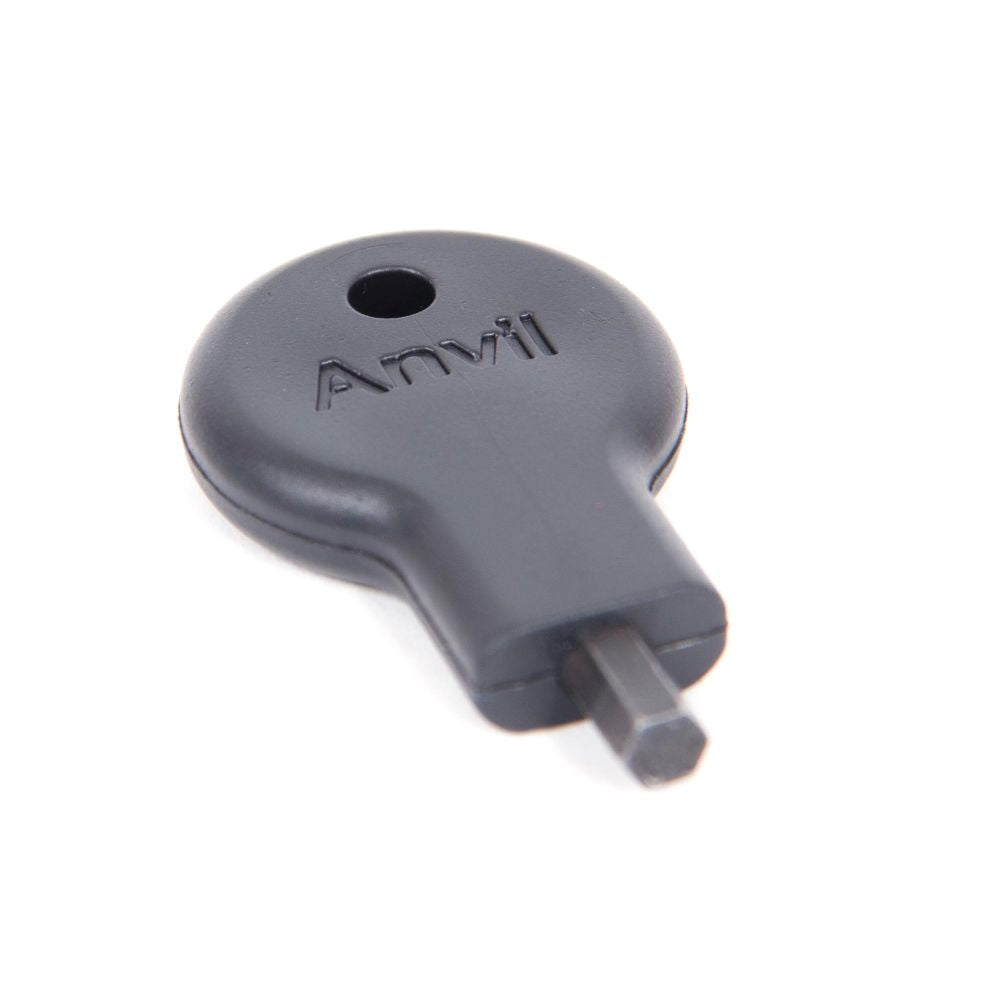 This is an image showing From The Anvil - Black Locking Stay Pin available from trade door handles, quick delivery and discounted prices