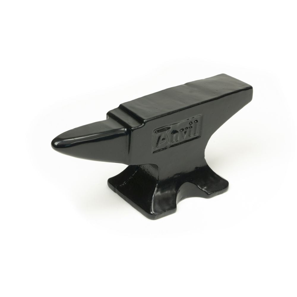 This is an image showing From The Anvil - Black Anvil Paper Weight available from trade door handles, quick delivery and discounted prices