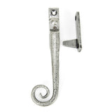 This is an image showing From The Anvil - Pewter Locking Night-Vent Monkeytail Fastener - LH available from trade door handles, quick delivery and discounted prices