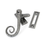This is an image showing From The Anvil - Pewter Monkeytail Fastener available from trade door handles, quick delivery and discounted prices