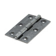 This is an image showing From The Anvil - Pewter 3" Butt Hinge (pair) available from trade door handles, quick delivery and discounted prices