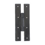 This is an image showing From The Anvil - Black 7" H Hinge (pair) available from trade door handles, quick delivery and discounted prices