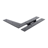 This is an image showing From The Anvil - Black 9" HL Hinge (pair) available from trade door handles, quick delivery and discounted prices