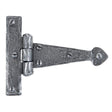 This is an image showing From The Anvil - Pewter 4" Arrow Head T Hinge (pair) available from trade door handles, quick delivery and discounted prices