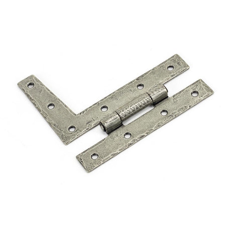 This is an image showing From The Anvil - Pewter 3 1/7" HL Hinge (pair) available from trade door handles, quick delivery and discounted prices