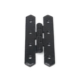 High quality image of From The Anvil - Black 4" H Hinge (pair) | Sku. 33810 | Trade Door Handles, Kendal.