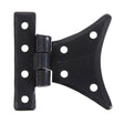 This is an image showing From The Anvil - Black 2" Half Butterfly Hinge (pair) available from trade door handles, quick delivery and discounted prices