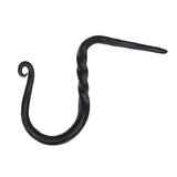 This is an image showing From The Anvil - Black Cup Hook - Small available from trade door handles, quick delivery and discounted prices