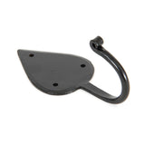 This is an image showing From The Anvil - Black Gothic Coat Hook available from trade door handles, quick delivery and discounted prices